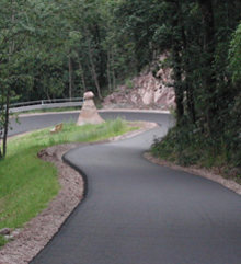 Sanierung von Land- und Waldstraßen